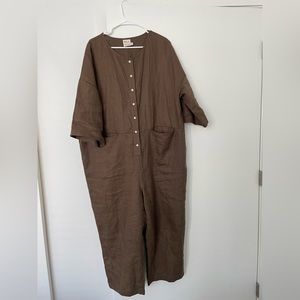 Beaton Linen Utility Jumpsuit